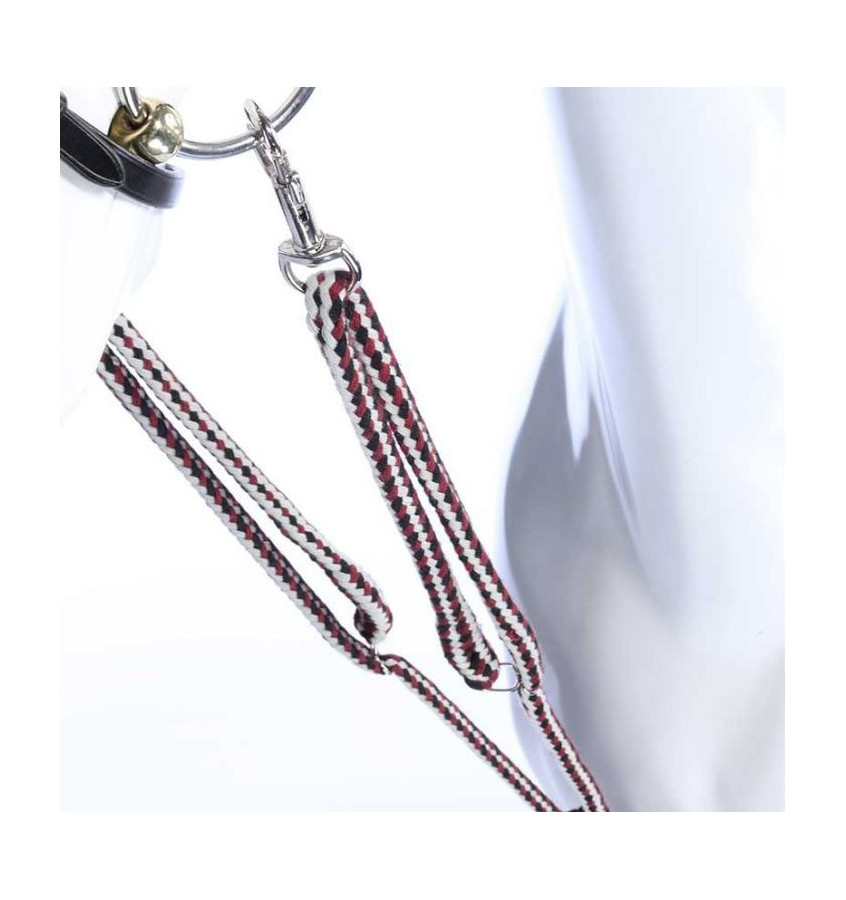 Bawełniane linki do lonżowania czarne