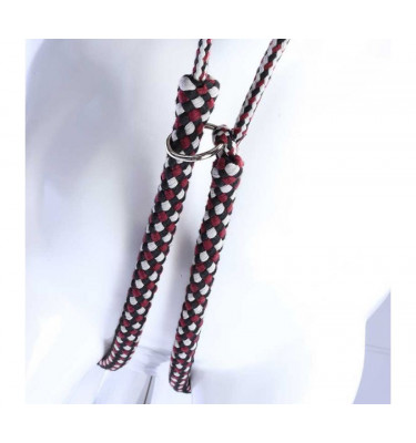 Bawełniane linki do lonżowania czarne