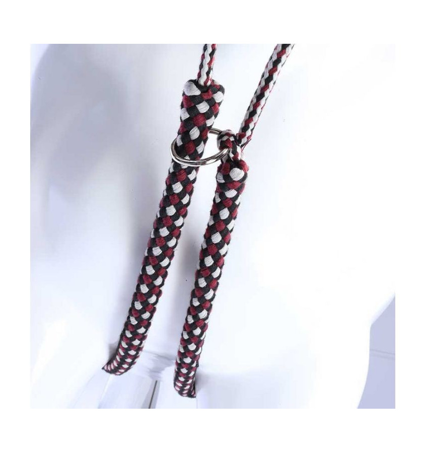 Bawełniane linki do lonżowania czarne