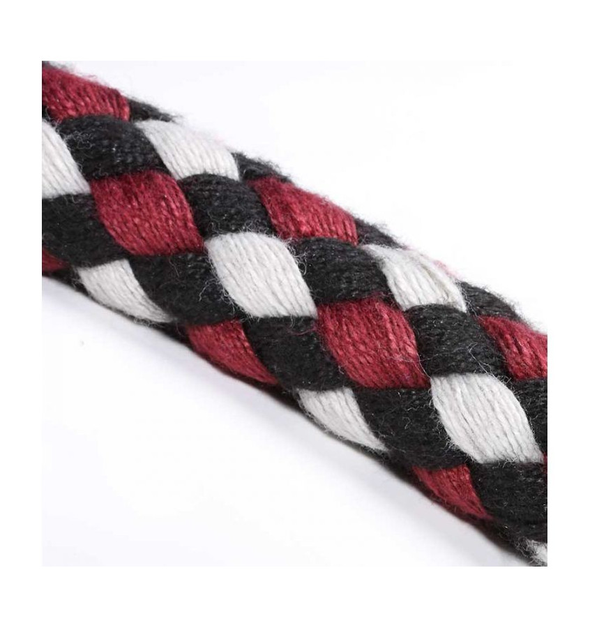 Bawełniane linki do lonżowania czarne