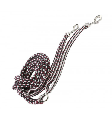 Bawełniane linki do lonżowania czarne