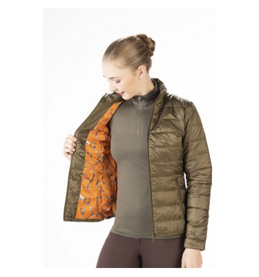 Kurtka pikowana Allure oliwkowy L