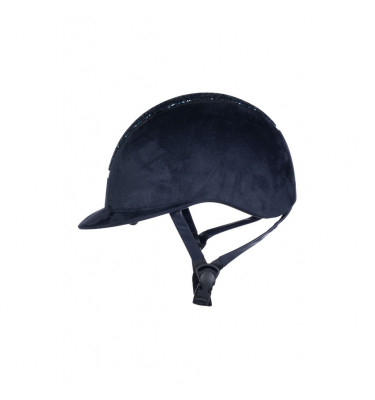 Kask Lady Shield Sparkle Velours czarny L