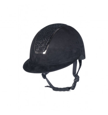 Kask Lady Shield Sparkle Velours czarny L