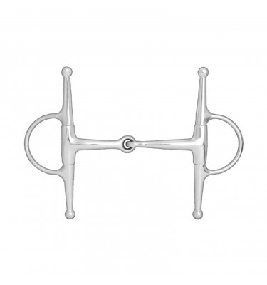 Wędzidło z wąsami pojedynczo łamane 10,5