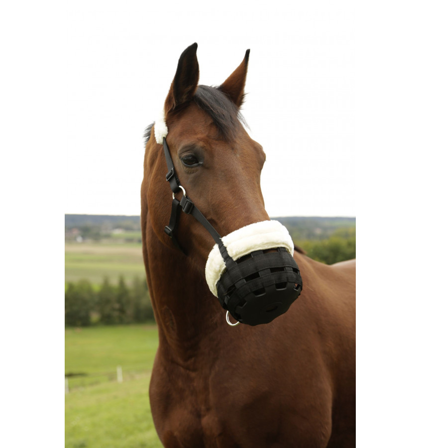 Kaganiec z futrem Teddy Fleece cob