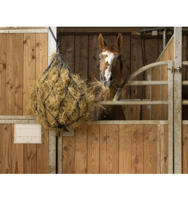 Bawełniana siatka na siano z dużymi oczkami