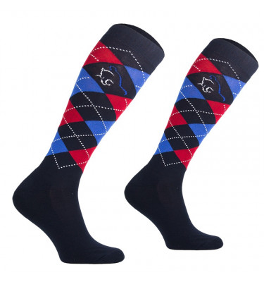 Podkolanówki w kratkę 13 31-34