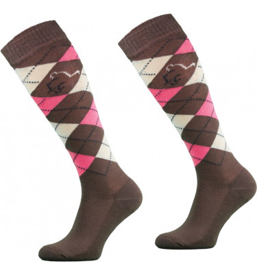 Podkolanówki w kratkę 13 31-34