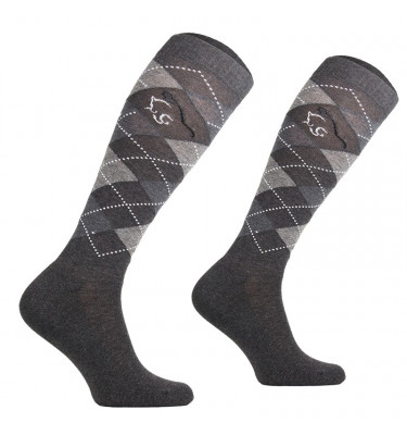 Podkolanówki w kratkę 13 31-34