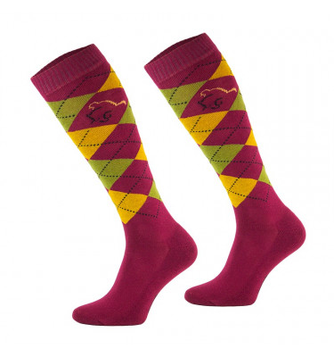 Podkolanówki w kratkę 13 31-34