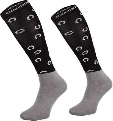 Podkolanówki podkowy czarne 31-34