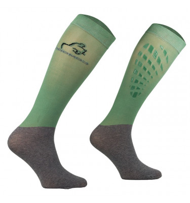 Podkolanówki z silikonem czarne 31-34