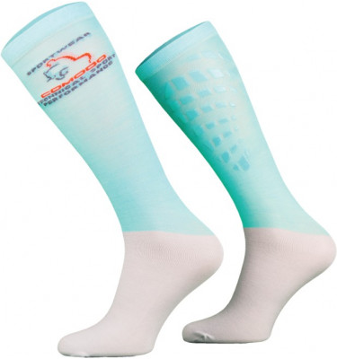 Podkolanówki z silikonem czarne 31-34