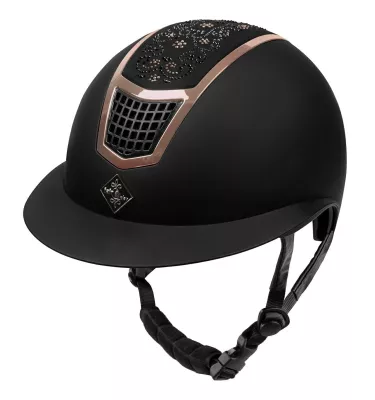 Kask FP Quantinum Chic rosegold czarny L 59-61