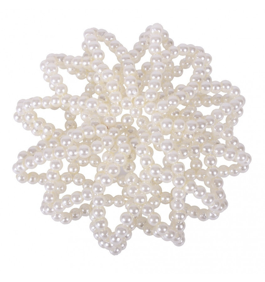 Siatka do włosów Pearl biała
