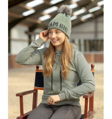 Czapka zimowa Equestrian Dream oliwka