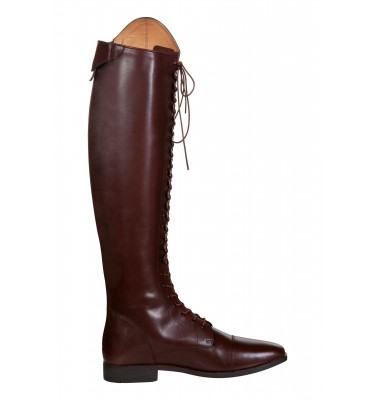 Oficerki Elegant Lace długie czarne 36