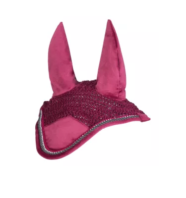 Nauszniki Berry bordo cob