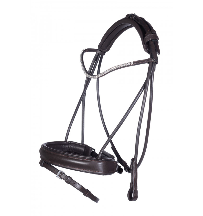 Ogłowie Lola szyte na okrągło