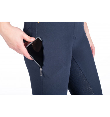 Bryczesy Lyon granat 34