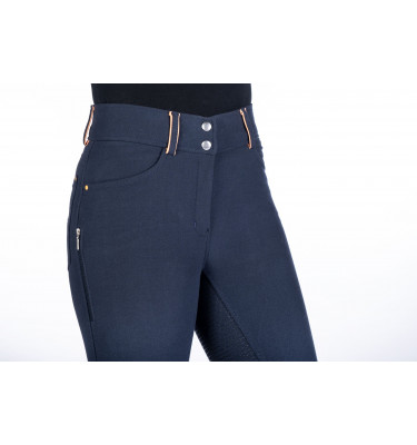 Bryczesy Lyon granat 34