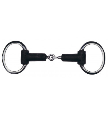 Wędzidło Feeling oliwkowe gumowe 22mm 11,5cm