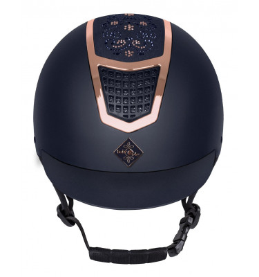 Kask FP Quantinum Chic rosegold czarny L 59-61