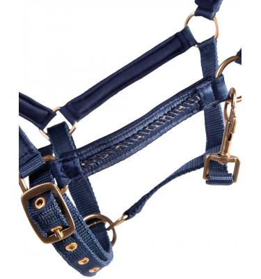 Kantar źrebięcy Lily bordowy full