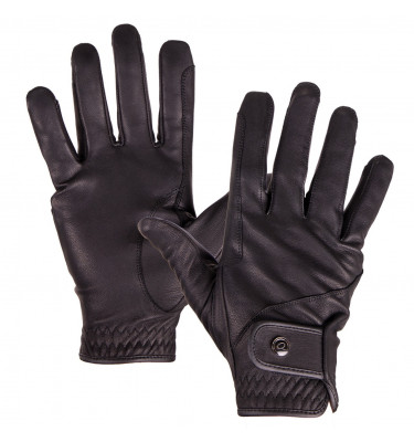 Rękawiczki skórzane Pro czarne L