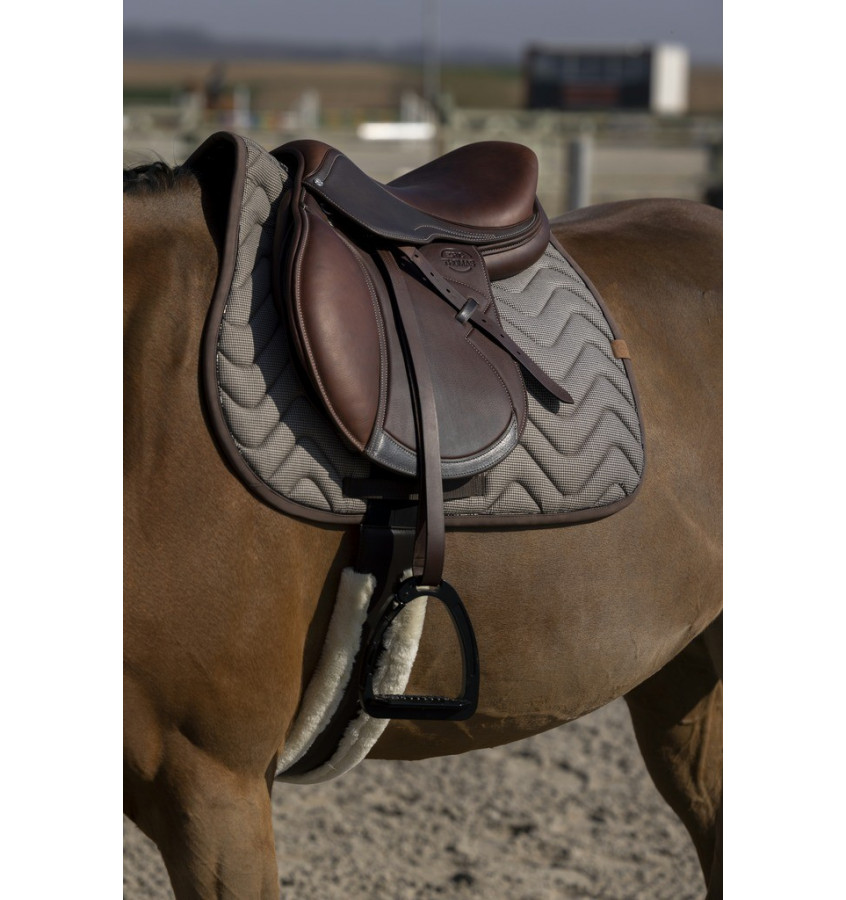 Czaprak Equitheme Tweedytan beż