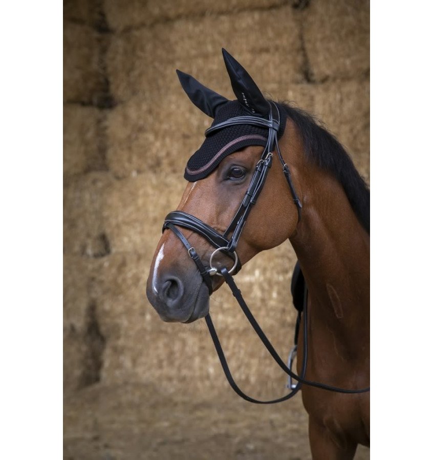 Nauszniki Equitheme Glitter niebieski full