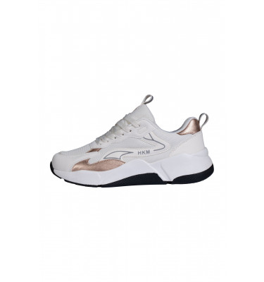 Sneaker RoseGold Glamour czarny 36