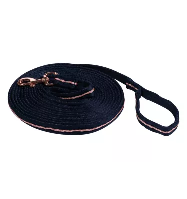 Lonża Rosegold Glamour czarny