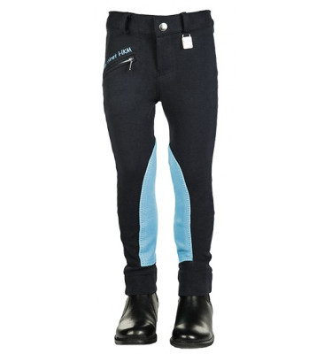 Bryczesy dziecięce malinowe 104