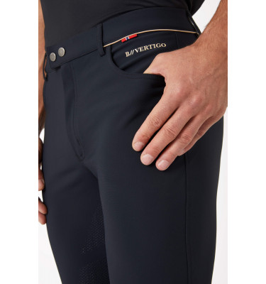 Bryczesy męskie B/Vertigo Damien brąz 46