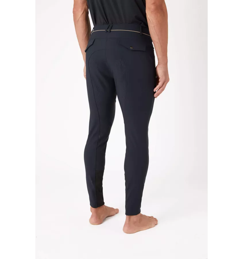 Bryczesy B Vertigo Damien z pełnym lejem brąz 46