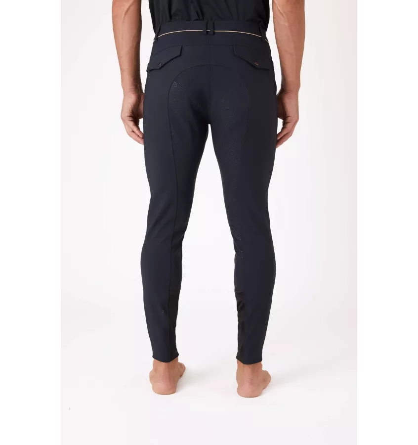 Bryczesy B Vertigo Damien z pełnym lejem brąz 46