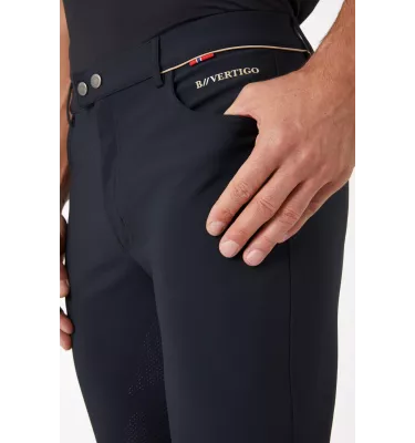 Bryczesy B Vertigo Damien z pełnym lejem brąz 46