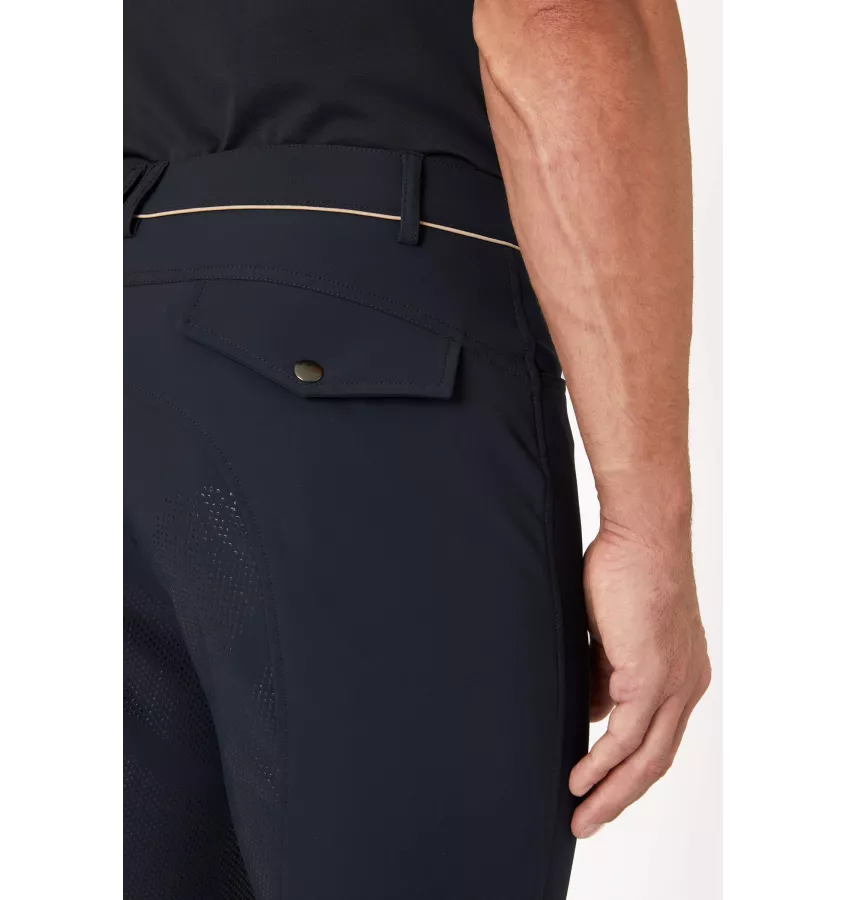 Bryczesy B Vertigo Damien z pełnym lejem brąz 46