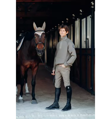 Bryczesy B Vertigo Damien z pełnym lejem brąz 46