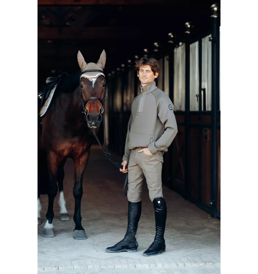 Bryczesy B Vertigo Damien z pełnym lejem brąz 46