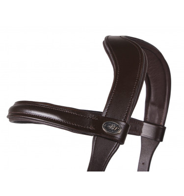 Skórzany kawecan QHP czarny cob