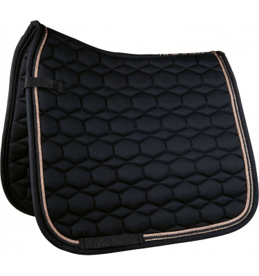 Czaprak RoseGold Glamour czarny full uje