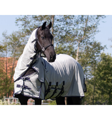 Derka siatkowa z katurem i maską 135cm