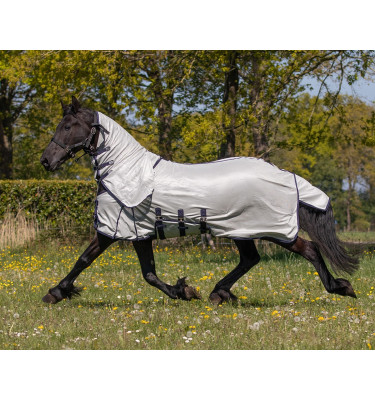 Derka siatkowa z katurem i maską 135cm