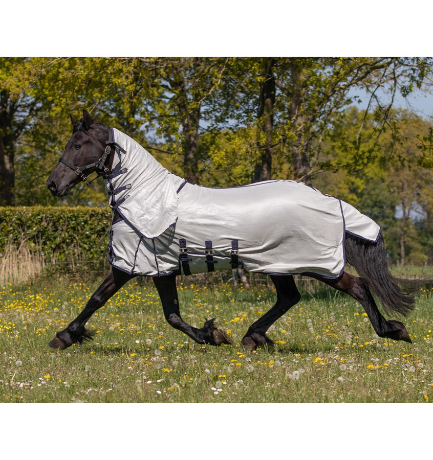 Derka siatkowa z katurem i maską 135cm