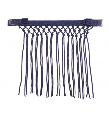 Frędzle plecione granat cob