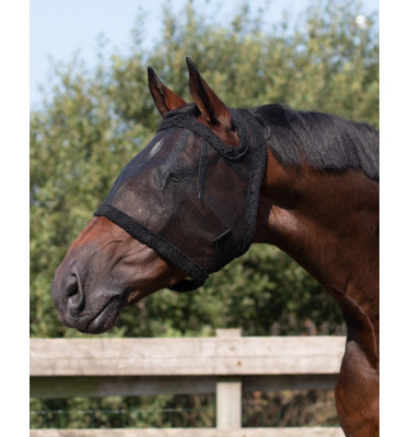 Maska przeciw owadom szara cob