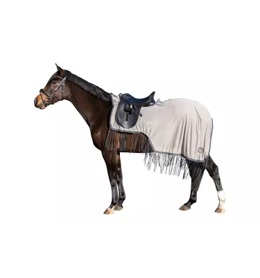 Siatkowa derka treningowa z frędzlami 115cm